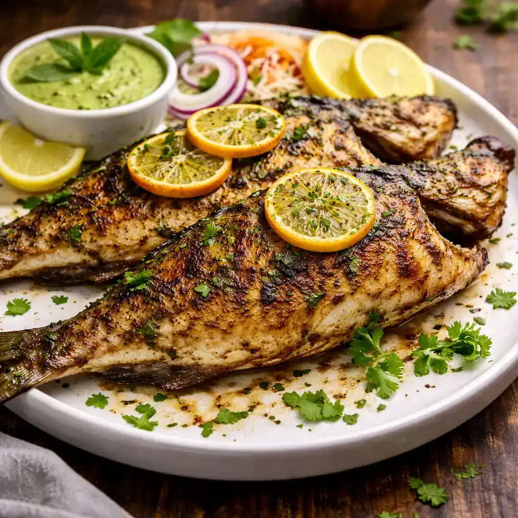 Grilled Fish at Hashtag India